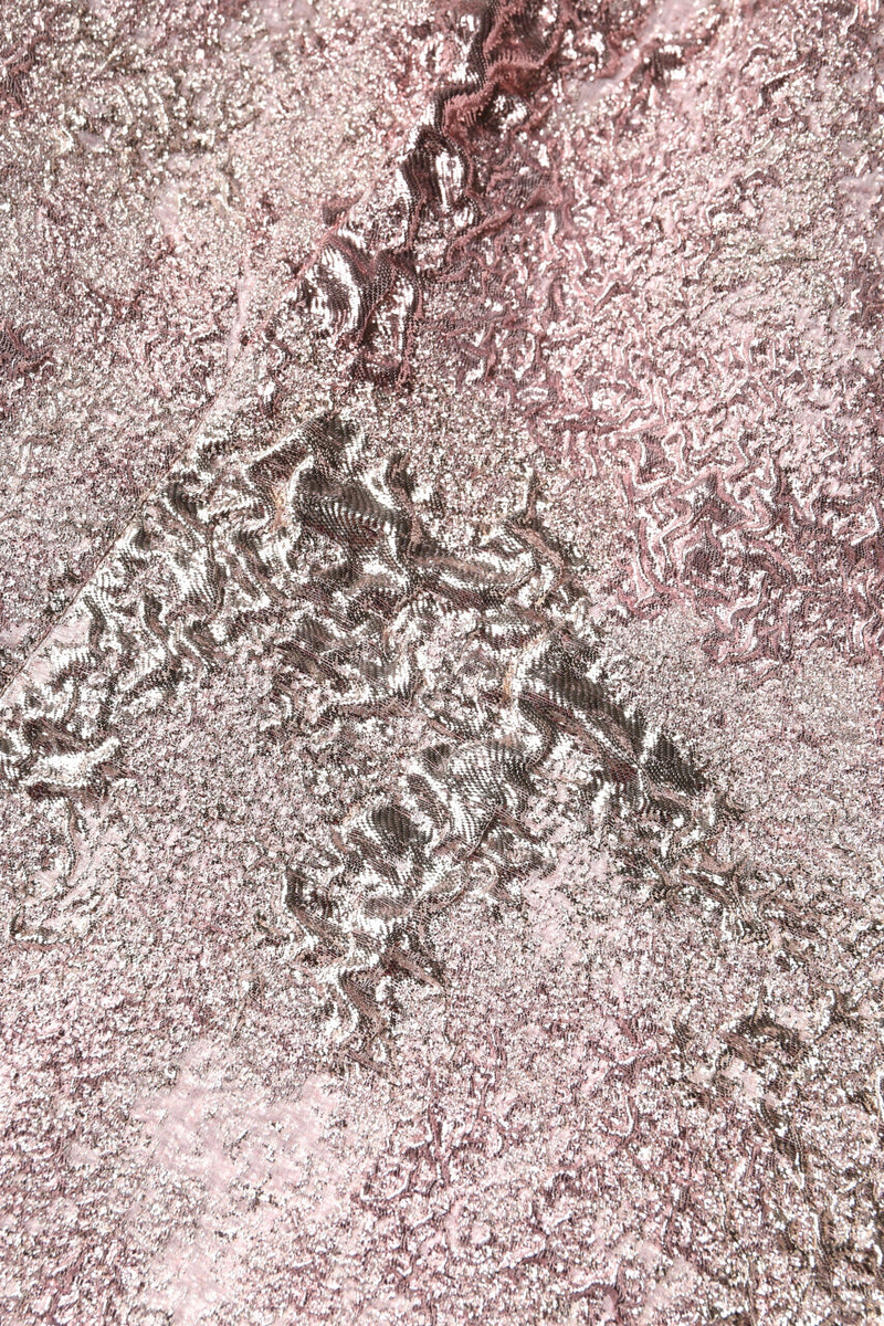 Pink Jacquard Sleeveless Sheath Mini Dress Dolce & Gabbana