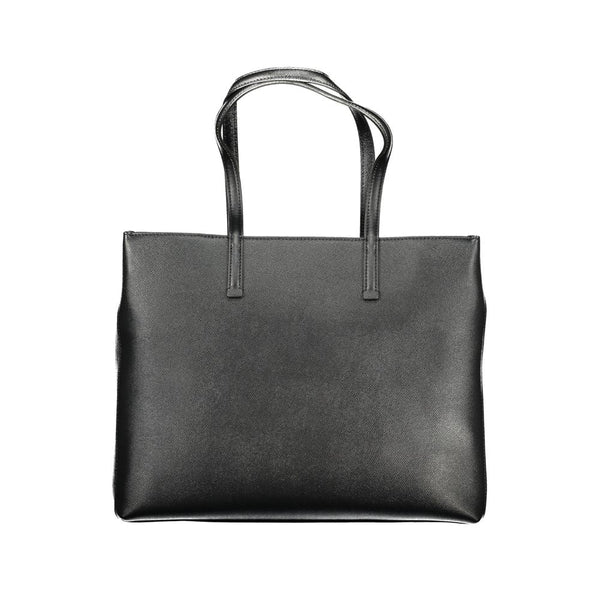 Black Polyethylene Women Handbag Calvin Klein