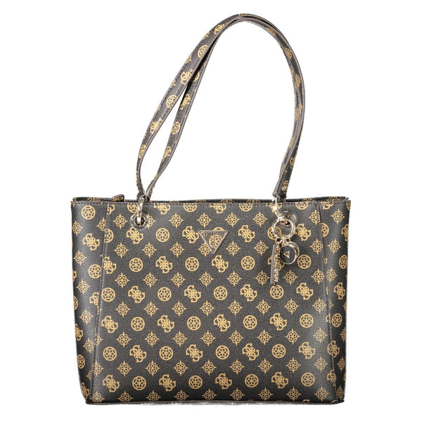 Brown Polyethylene Women Handbag Guess Jeans