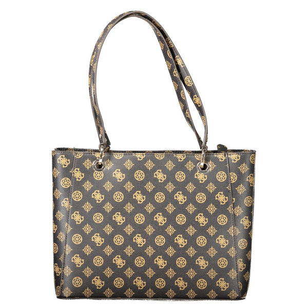 Brown Polyethylene Women Handbag Guess Jeans