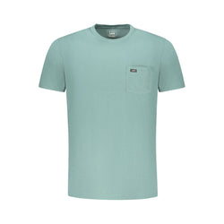 Green Cotton Men T-Shirt Lee