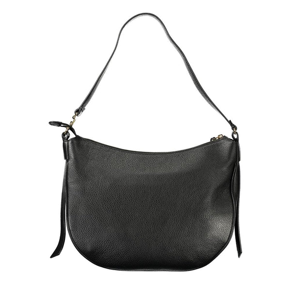 Black Leather Handbag Coccinelle