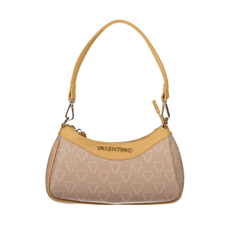 Beige Polyethylene Handbag Valentino Bags