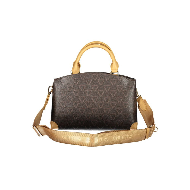 Brown Polyethylene Handbag Valentino Bags