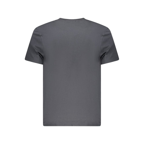 Black Cotton Men T-Shirt Lee