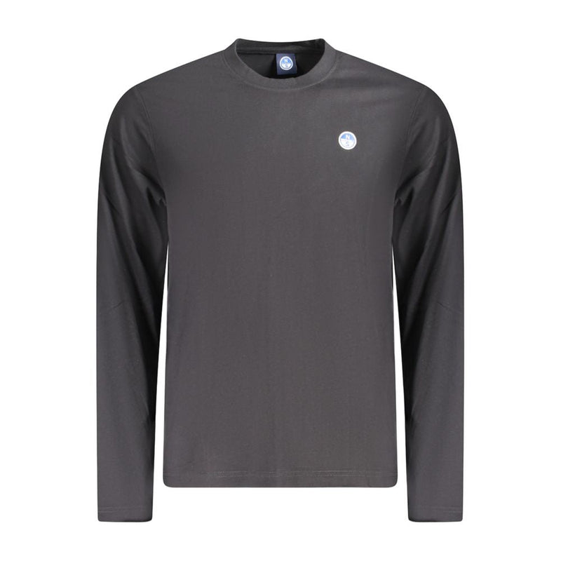 Black Cotton Men T-Shirt North Sails