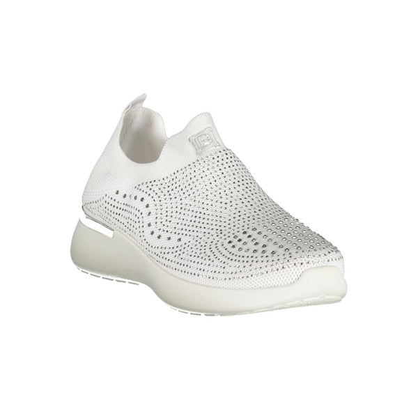 White Polyester Women Sneaker Laura Biagiotti