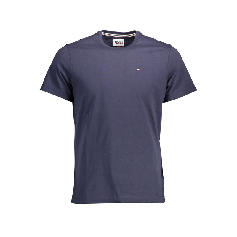 Blue Cotton T-Shirt Tommy Hilfiger
