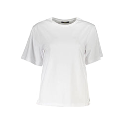 White Cotton Women T-Shirt Cavalli Class