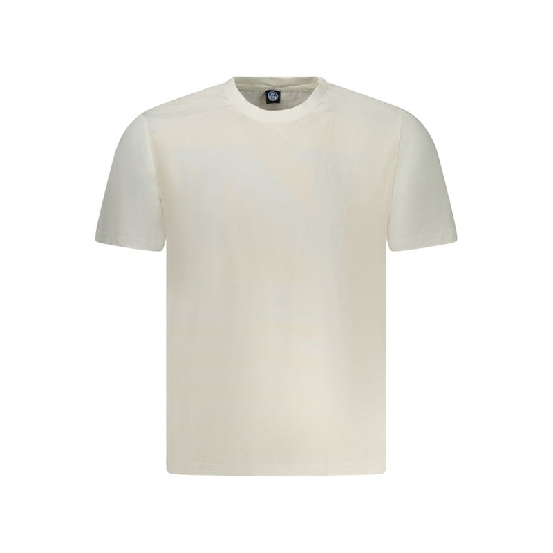 White Cotton Men T-Shirt North Sails