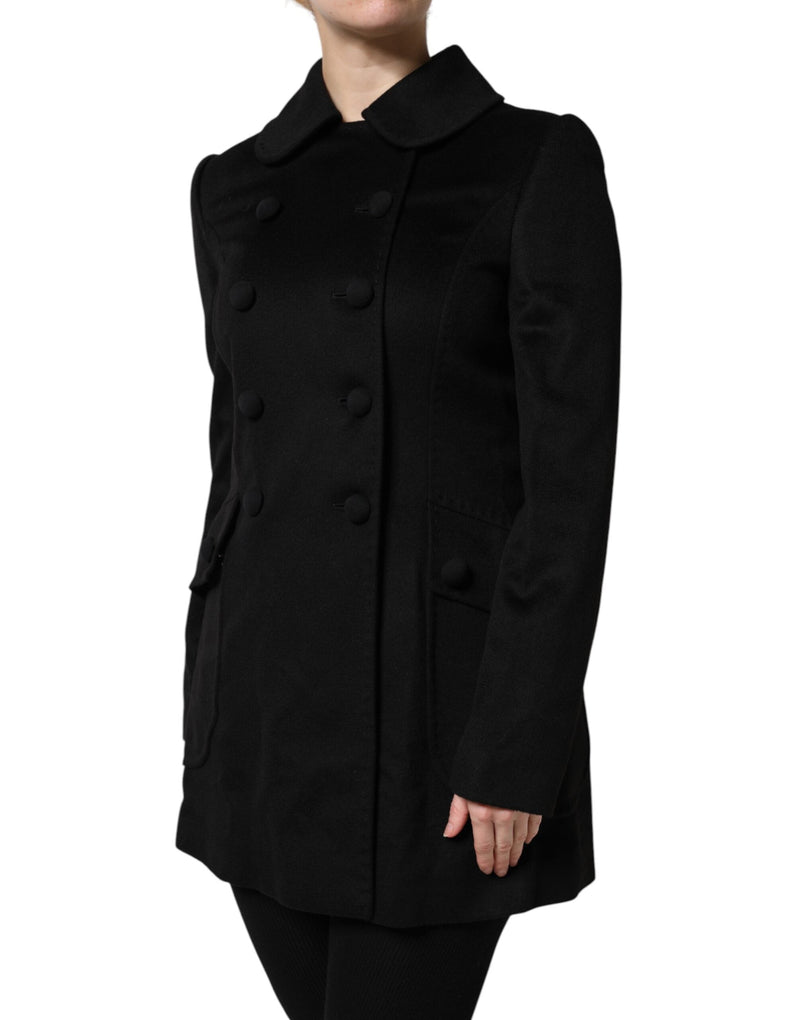 Black Wool Sartoria Italiano Blazer Jacket Dolce & Gabbana
