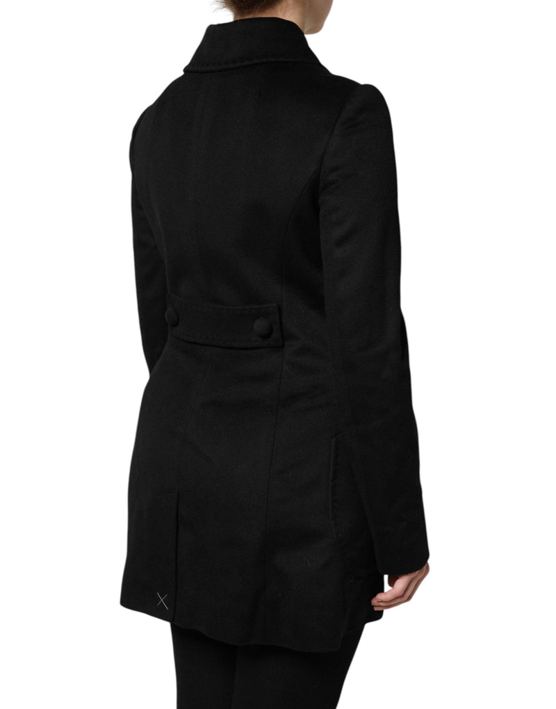 Black Wool Sartoria Italiano Blazer Jacket Dolce & Gabbana