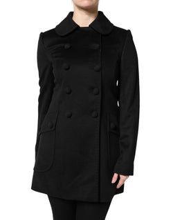 Black Wool Sartoria Italiano Blazer Jacket Dolce & Gabbana