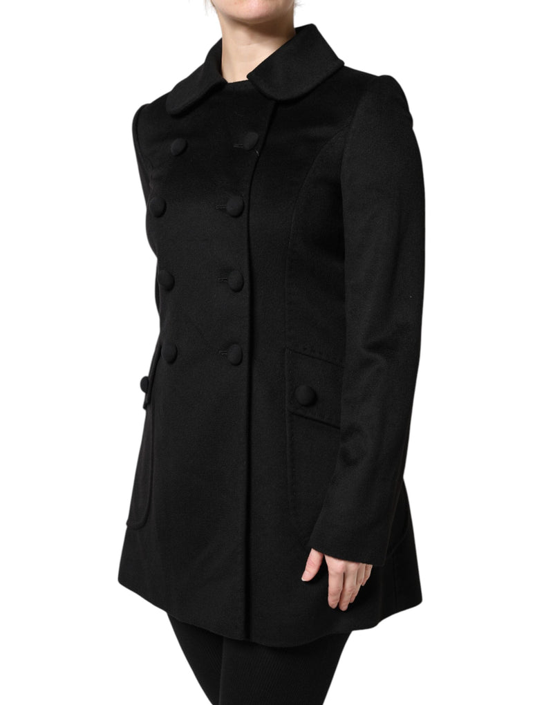 Black Wool Sartoria Italiano Blazer Jacket Dolce & Gabbana