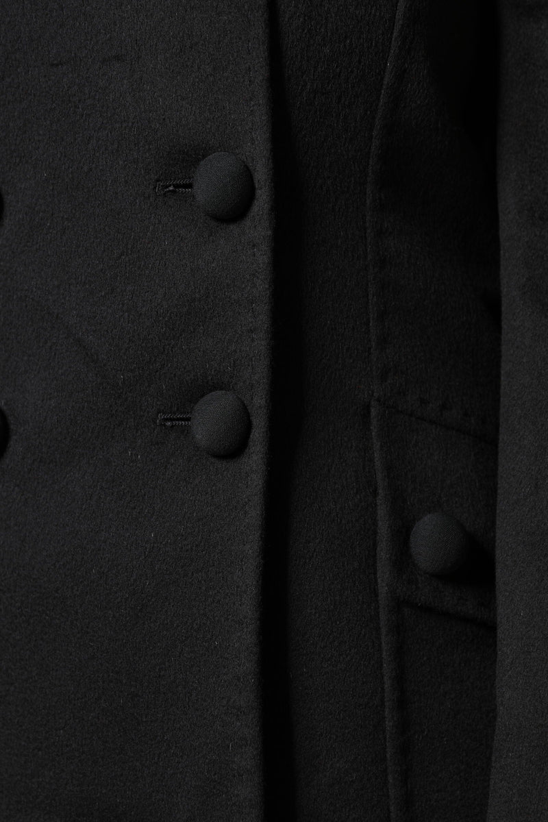 Black Wool Sartoria Italiano Blazer Jacket Dolce & Gabbana
