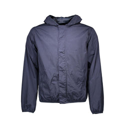 Blue Nylon Men Jacket Gant
