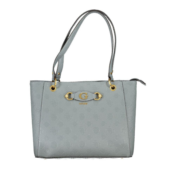 Light Blue Polyethylene Women Handbag Guess Jeans