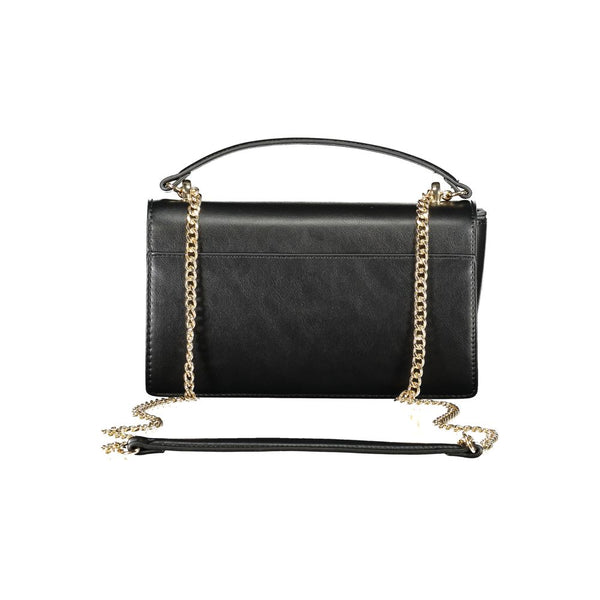 Black Polyethylene Women Handbag Valentino Bags
