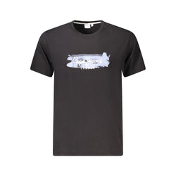 Black Cotton Men T-Shirt Pepe Jeans