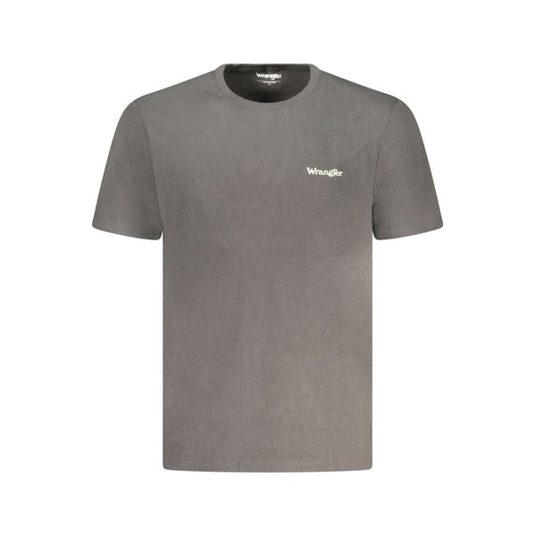 Black Cotton T-Shirt Wrangler