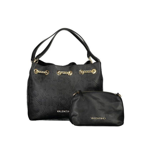 Black Polyethylene Handbag Valentino Bags