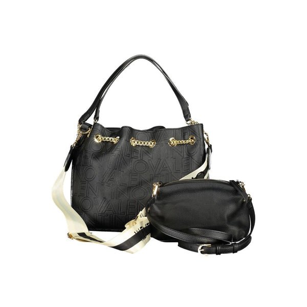Black Polyethylene Handbag Valentino Bags