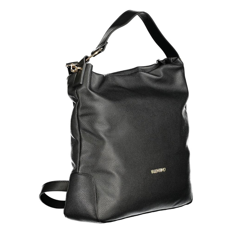 Black Polyethylene Women Handbag Valentino Bags