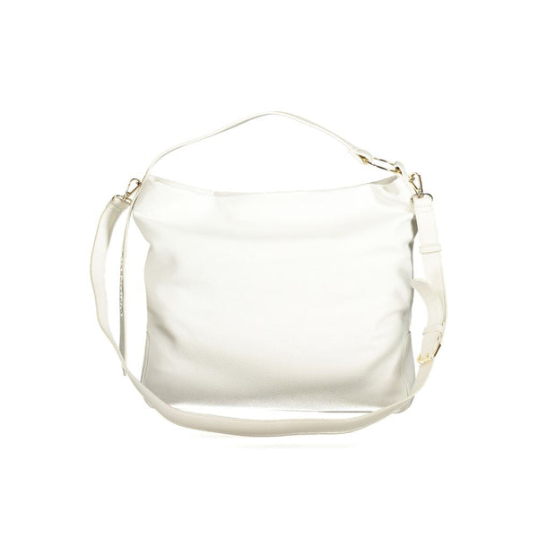 White Polyethylene Women Handbag Valentino Bags