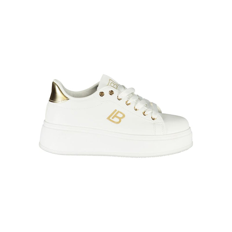 White Synthetic Women Sneaker Laura Biagiotti