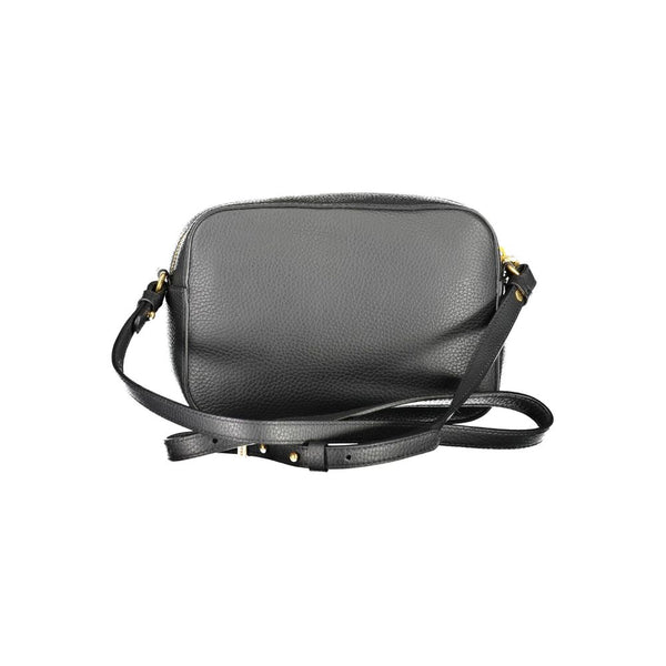 Black Leather Women Handbag Coccinelle