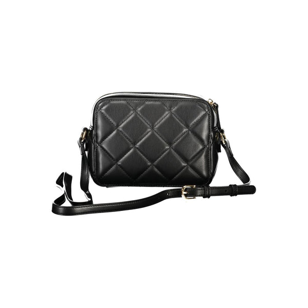 Black Polyethylene Women Handbag Valentino Bags