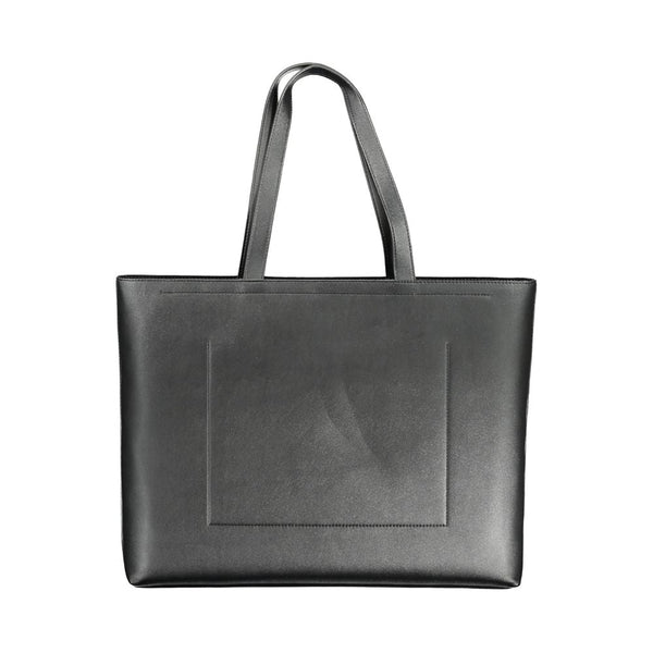 Black Polyethylene Women Handbag Calvin Klein