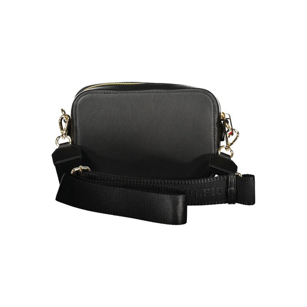 Black Polyester Women Handbag Tommy Hilfiger