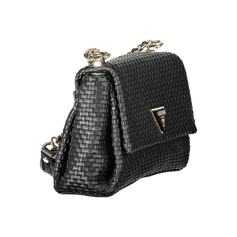 Black Polyethylene Women Handbag Guess Jeans