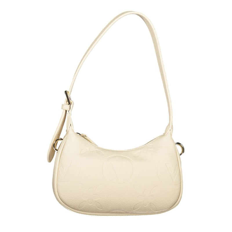 Beige Polyethylene Women Handbag Valentino Bags