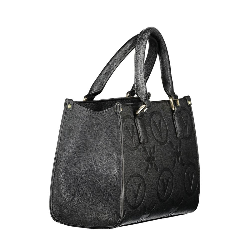 Black Polyethylene Women Handbag Valentino Bags