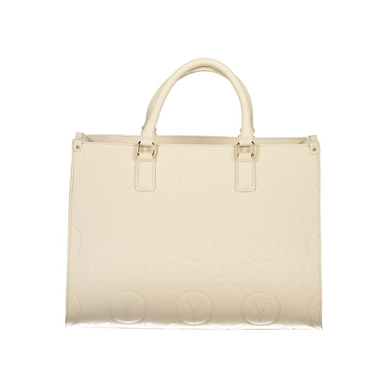 Beige Polyethylene Women Handbag Valentino Bags