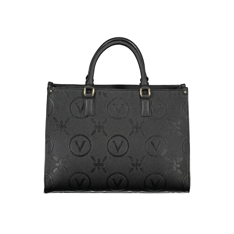 Black Polyethylene Women Handbag Valentino Bags