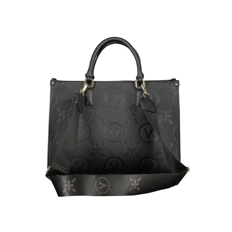 Black Polyethylene Women Handbag Valentino Bags