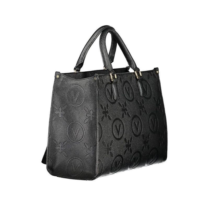 Black Polyethylene Women Handbag Valentino Bags