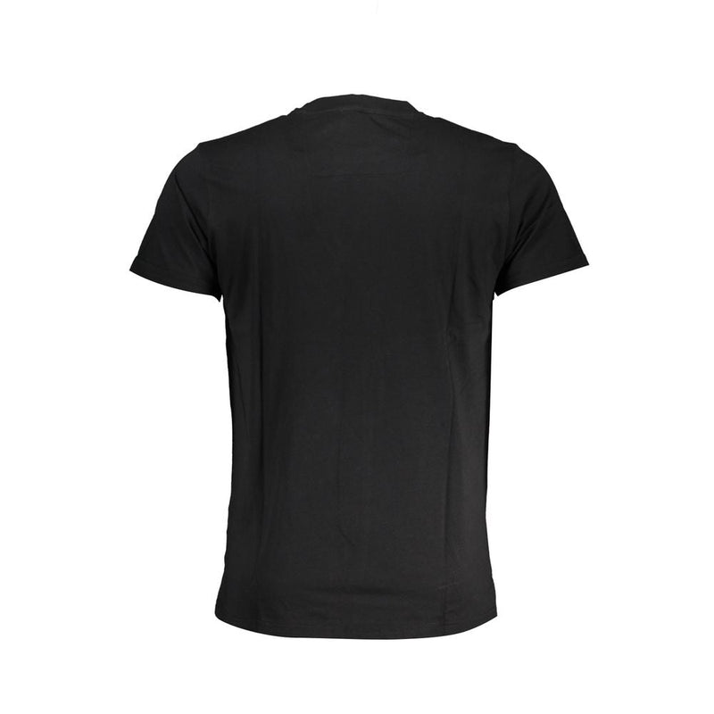 Black Cotton T-Shirt Cavalli Class