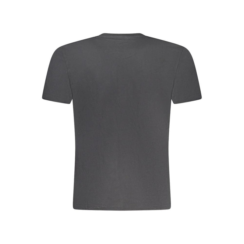 Black Cotton Men T-Shirt Lee