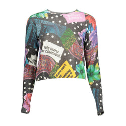 Black Acrylic Women Sweater Desigual