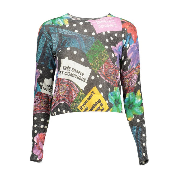 Black Acrylic Women Sweater Desigual
