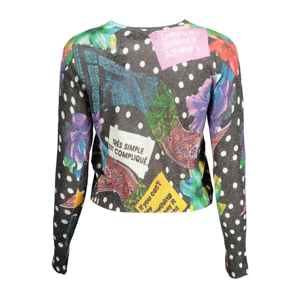 Black Acrylic Women Sweater Desigual