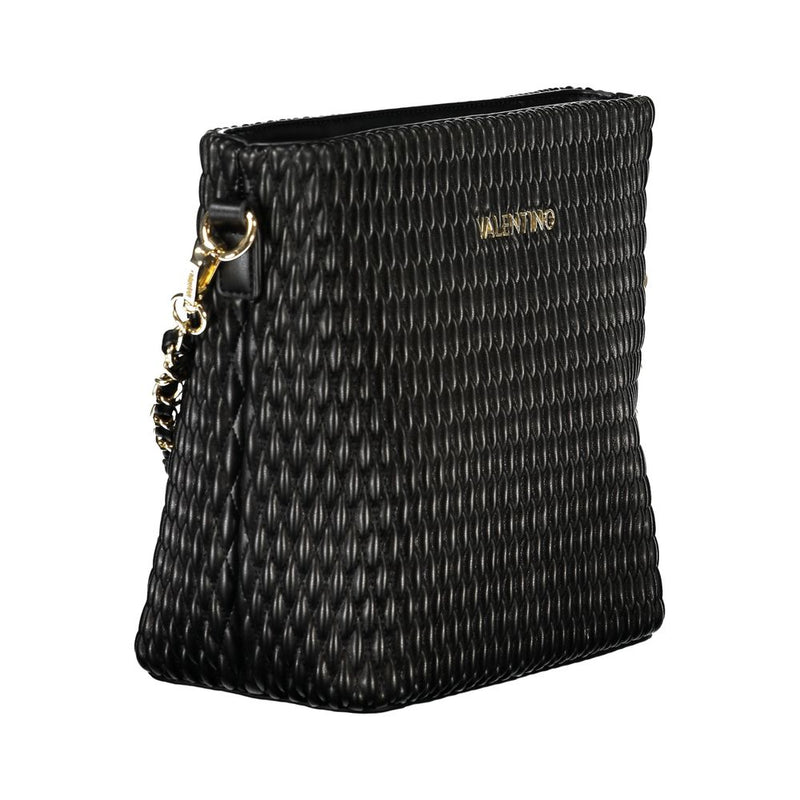 Black Polyethylene Women Handbag Valentino Bags