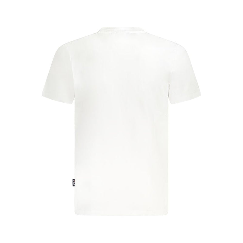 White Cotton Unisex T-Shirt Fila