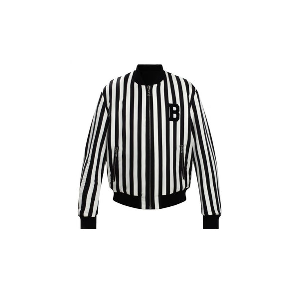 Black Polyamide Jacket Balmain