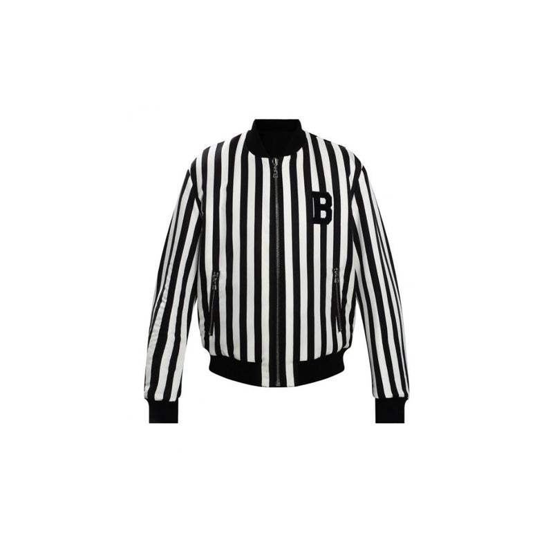 Black Polyamide Jacket Balmain