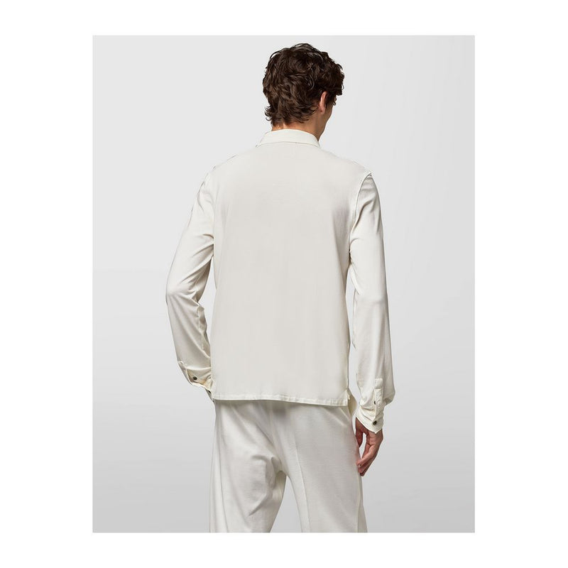 White Cotton Shirt Alpha Studio